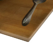 Planche À Découper Animal - Poulet - Soupe de poulet iPad Couverture  (Coin)