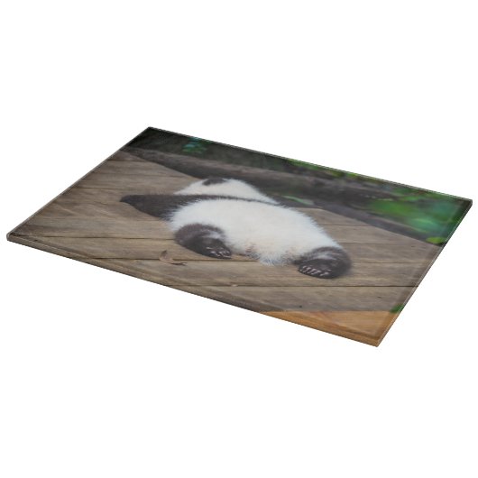 Planche À Découper Animaux de bébés cutest | Bébé Géant Panda Dormir (Coin)