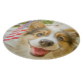 Planche À Découper Animaux de bébés cutest | Chiot de Corgi Patriotiq (Coin)