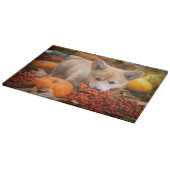 Planche À Découper Animaux de bébés cutest | Corgi Puppy en automne (Coin)