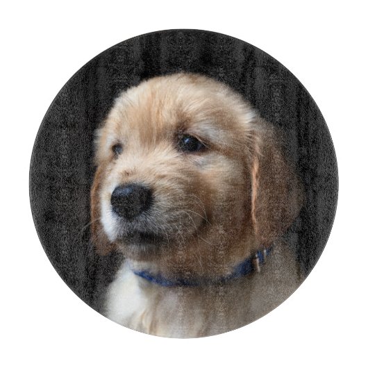 Planche À Découper Animaux de bébés cutest | Golden Retriever Puppy (Devant)