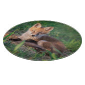 Planche À Découper Animaux de bébés cutest | Kit Red Fox Relaxant (Coin)
