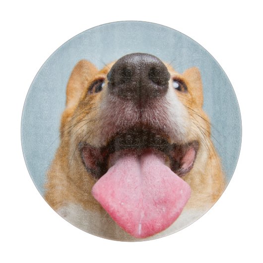 Planche À Découper Animaux de bébés cutest | Langue de Corgi (Devant)