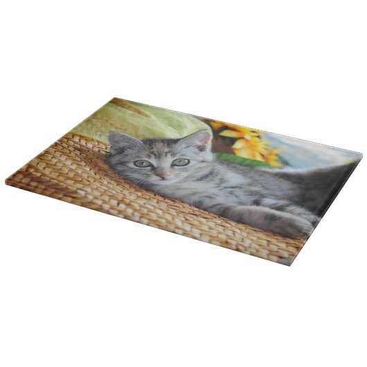 Planche À Découper Animaux de bébés cutest | Lounge Kitten (Coin)