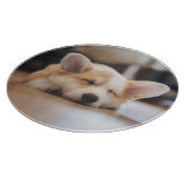 Planche À Découper Animaux de bébés cutest | Sleepy Corgi (Coin)