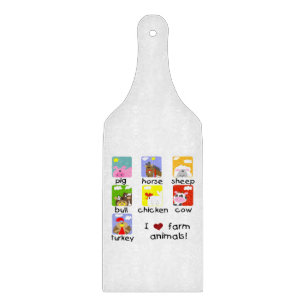 Planche À Découper Animaux de ferme