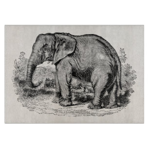 Planche À Découper Animaux d'éléphants personnalisés par éléphan