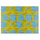 Planche À Découper Animaux jouant l'arrière - plan de motif de bébé (Devant)