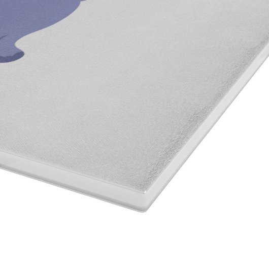 Planche À Découper Animaux mignons de safari (Coin)