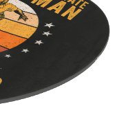 Planche À Découper Anniversaire 80 ans de Grand-père de bowling (Coin)