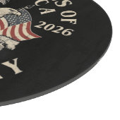 Planche À Découper Anniversaire des 250 ans de l'Amérique (Coin)