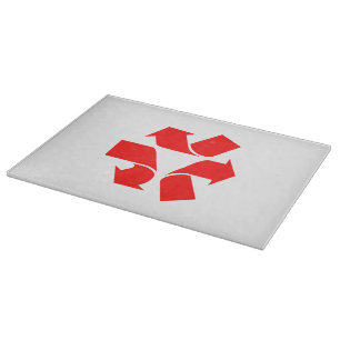 Planche À Découper Annuler le recyclage du symbole
