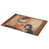 Planche À Découper Antique française au chocolat (Coin)