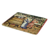 Planche À Découper ANTIQUE GRAPE VINEYARD HARVEST Médiéval Mini (Coin)