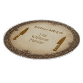 Planche À Découper Antique Heirloom Glass Cutting Board (Coin)