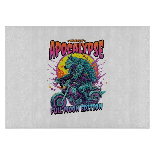 Planche À Découper Apocalypse du loup-garou (Devant)