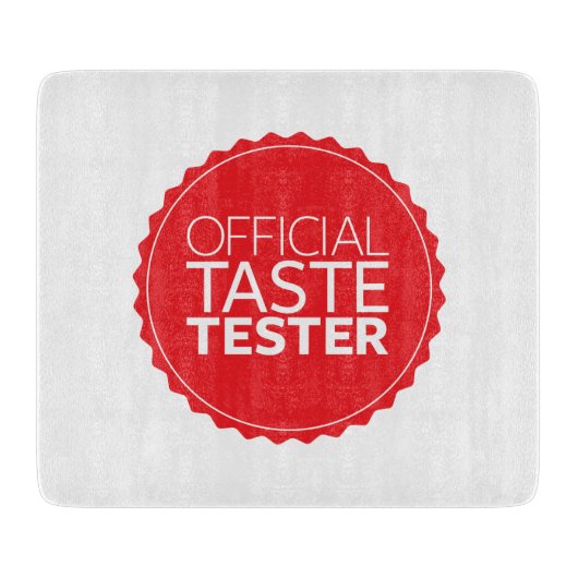 Planche À Découper Appareil de contrôle officiel de goût (Devant)