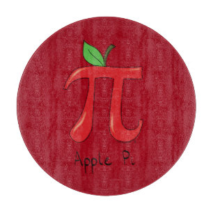 Planche à découper Apple Pi Cute Math Pi Day Pie