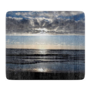 Planche À Découper Après-midi à la plage