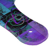 Planche À Découper Aqua et Lilac Fractal Joy Cutboard (Coin)