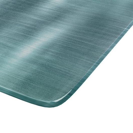Planche À Découper Aqua Green turquoise (Coin)