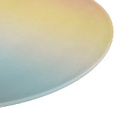 Planche À Découper Aqua Jaune Orange Sunset Sky (Coin)