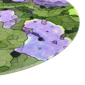 Planche À Découper Aquarelle Batik Hydrangeas Charcuterie (Coin)