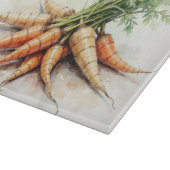 Planche À Découper Aquarelle Carotte Verre Découpe (Coin)