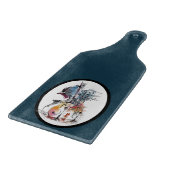 Planche À Découper Aquarelle Cello Vignette (Coin)