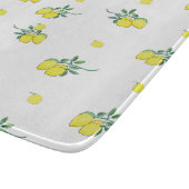 Planche À Découper Aquarelle Citron Citrus (Coin)