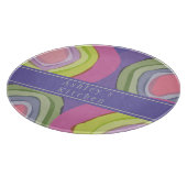 Planche À Découper Aquarelle colorée Customisée (Coin)