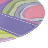 Planche À Découper Aquarelle colorée Customisée (Coin)