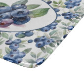 Planche À Découper Aquarelle de bleuets mignons (Coin)