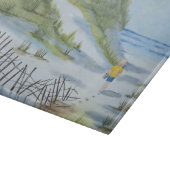 Planche À Découper Aquarelle de plage (Coin)