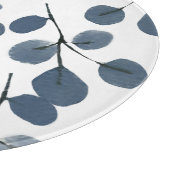 Planche À Découper Aquarelle Eucalyptus Bleu Botanique Main peinte (Coin)