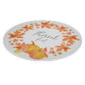 Planche À Découper Aquarelle Feuille d'érable (Coin)