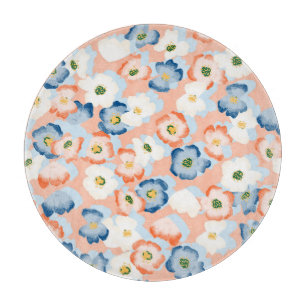 Planche À Découper Aquarelle Fleurs minuscules : Motif Vintage
