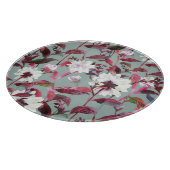 Planche À Découper Aquarelle Florale : Fleurs dessinées à la main. (Coin)