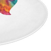 Planche À Découper Aquarelle Hamsa Art (Coin)