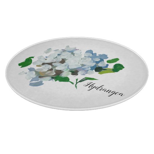 Planche À Découper Aquarelle Hydrangea (Coin)