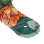 Planche À Découper Aquarelle Koi et plan d'eau (Coin)