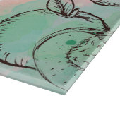 Planche À Découper Aquarelle modèle photo (Coin)