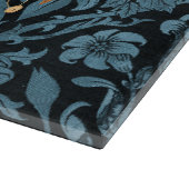 Planche À Découper Aquarelle mystique Bleu et doré Night Moth (Coin)