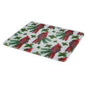 Planche À Découper aquarelle Oiseau cardinal rouge (Coin)