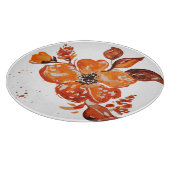 Planche À Découper Aquarelle orange miroir compact (Coin)
