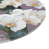 Planche À Découper Aquarelle orchidée lavande foncée. (Coin)