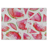 Planche À Découper Aquarelle pastèque 1 (Devant)