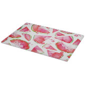 Planche À Découper Aquarelle pastèque 1 (Coin)