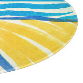 Planche À Découper Aquarelle patchwork : style de peinture sale. (Coin)