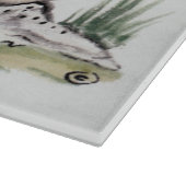 Planche À Découper Aquarelle peinture escargot Chinoiserie Art (Coin)